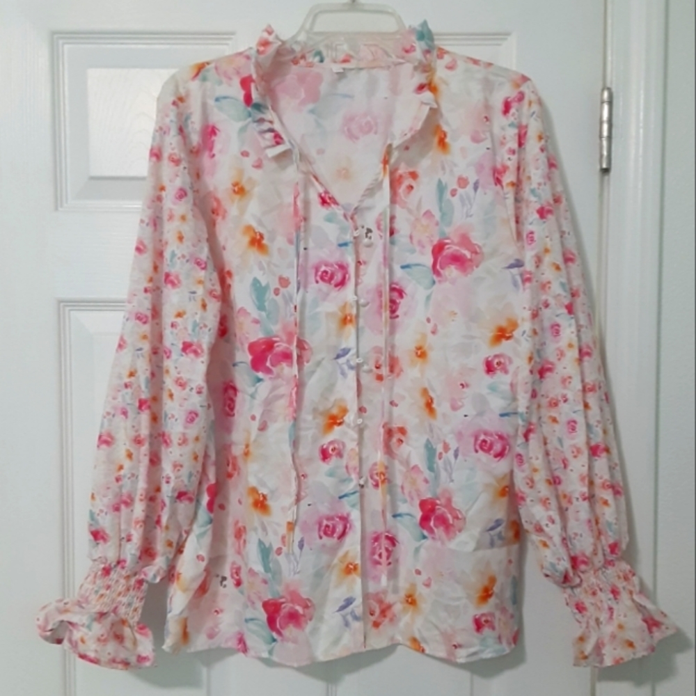 Boho womens long shirt